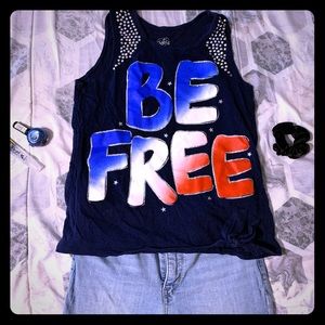 4th of July Tank Top